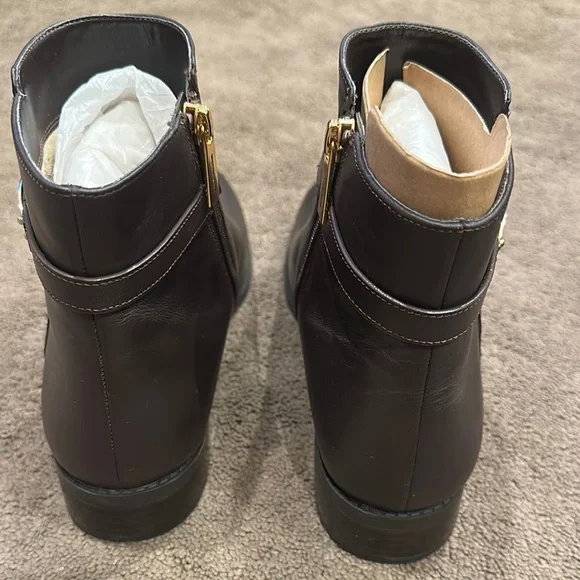Michael Kors Women's Brown Ankle Boots - Picture 5 of 10